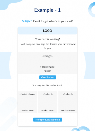 when to send the abandoned cart email